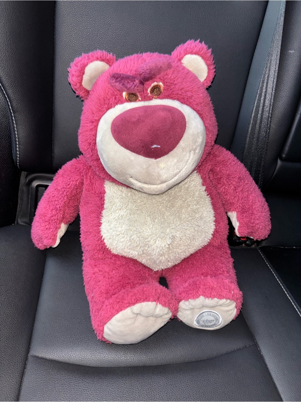 DISNEY STORE LOTSO HUGGIN BEAR 15" Stuffed Plush Toy Story 3 Red Berry Color